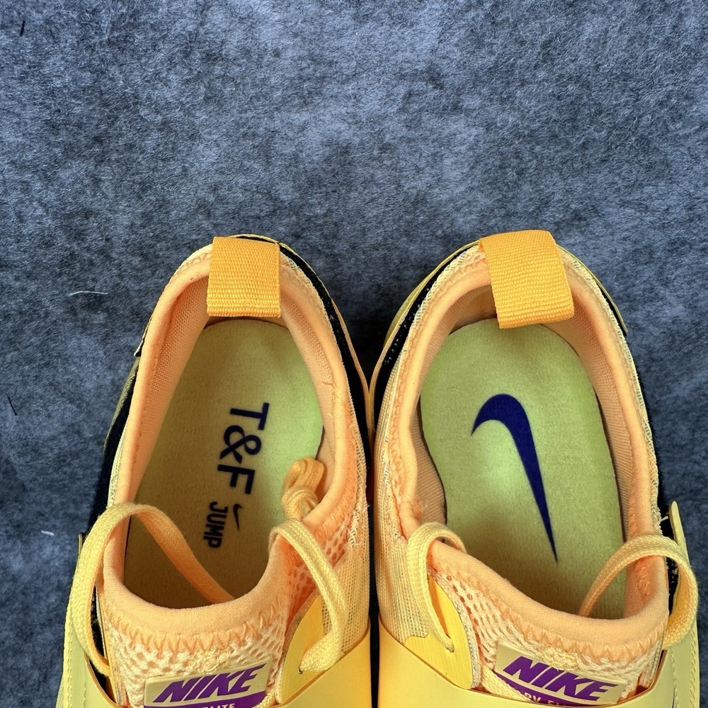 Nike Zoom Pole Vault Elite Track Shoes Mens Size 12.5 Citron Pulse FZ9649-800 - Picture 7 of 9